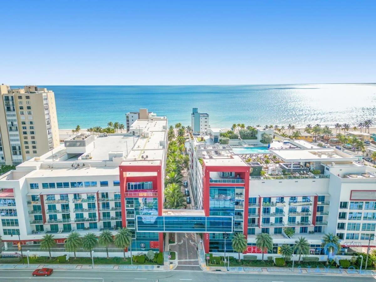 Best Stay - Rooftop Pool - Hollywood Beach Board - Walk 외부 사진