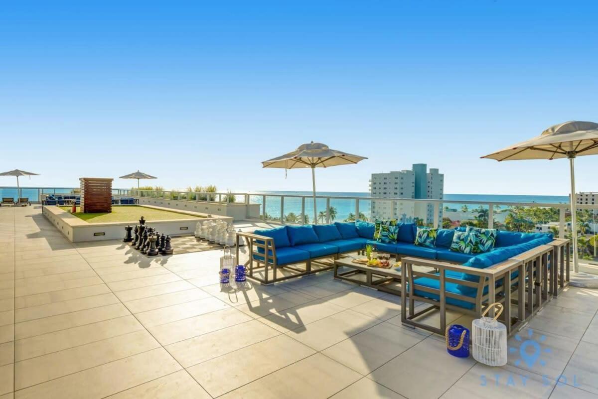 Best Stay - Rooftop Pool - Hollywood Beach Board - Walk 외부 사진