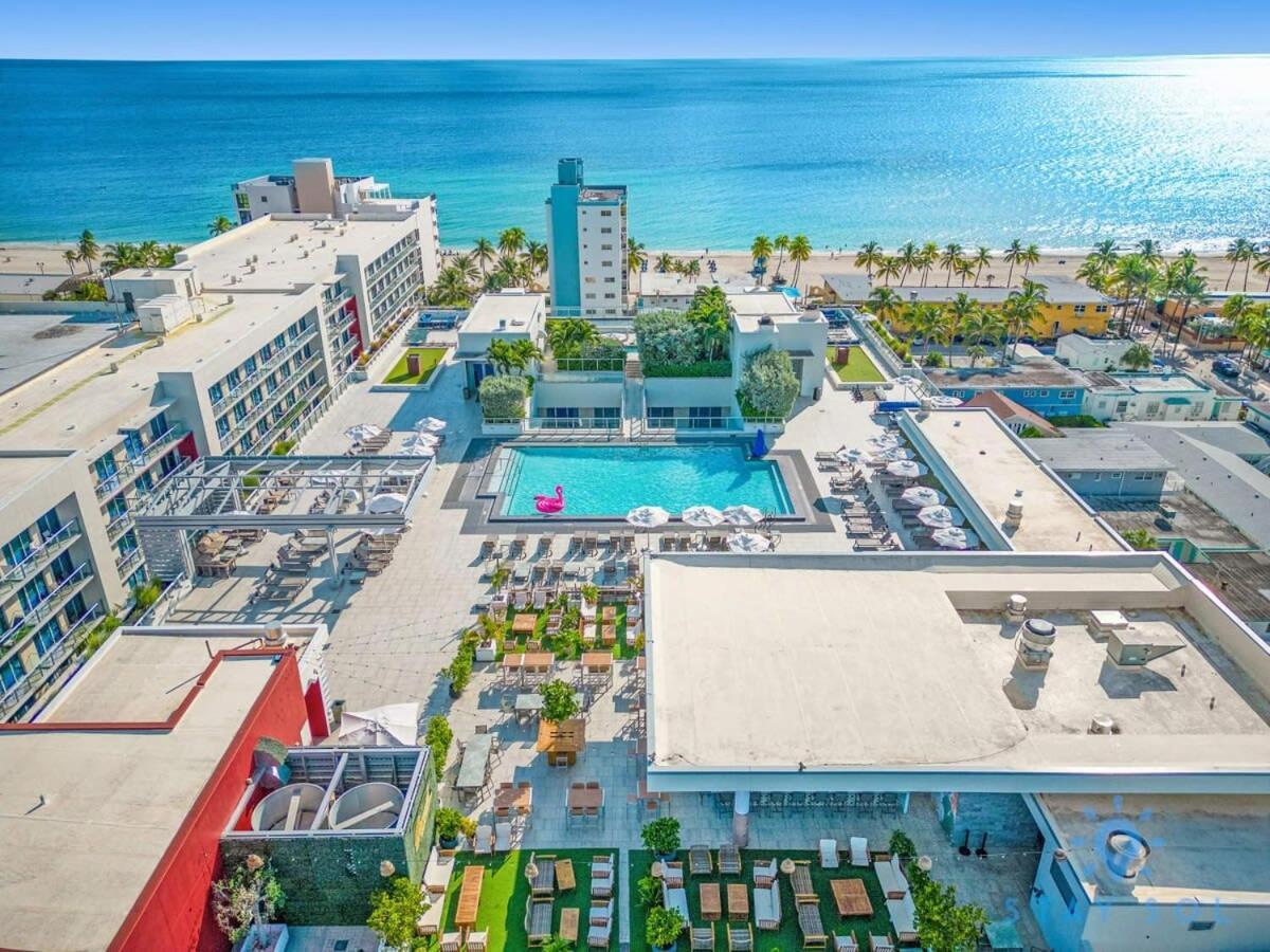 Best Stay - Rooftop Pool - Hollywood Beach Board - Walk 외부 사진