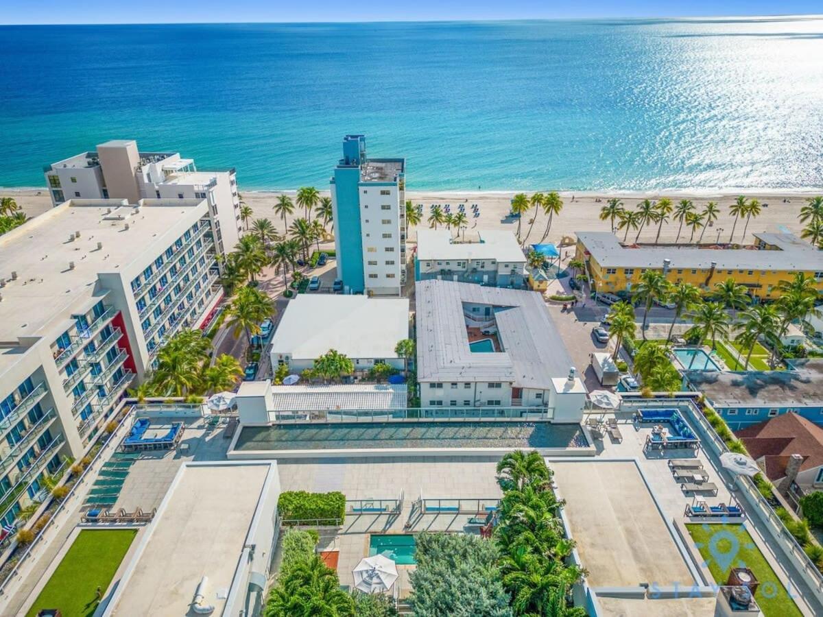 Best Stay - Rooftop Pool - Hollywood Beach Board - Walk 외부 사진