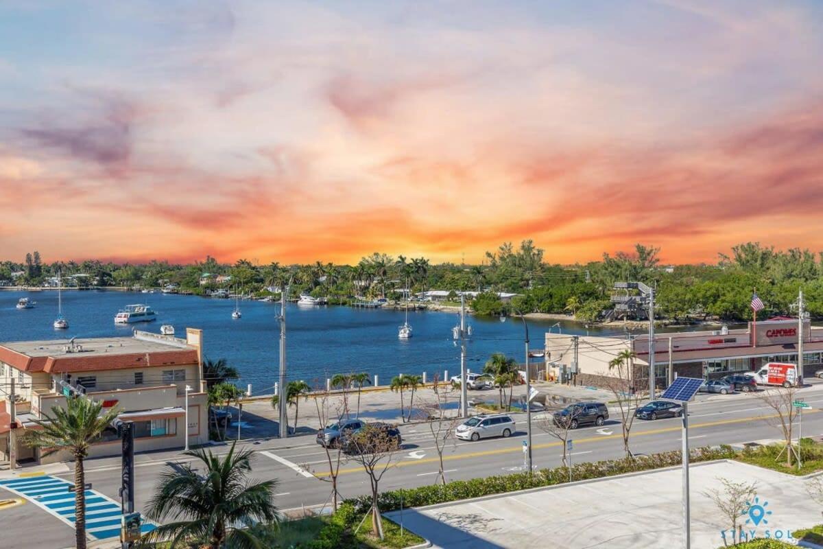 Best Stay - Rooftop Pool - Hollywood Beach Board - Walk 외부 사진